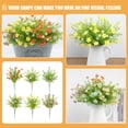 thumbnail image 4 of unbranded 6Ud Flores Artificiales Margaritas Realistas Ramo Decorativo Plástico Para Y Del Hogar, 4 of 6