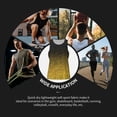 thumbnail image 7 of Pofeuu Gold Glitter Gradient Print Men's Workout Tank Tops Sleeveless Muscle Gym Shirt Quick Dry-3X-Large, 7 of 7