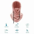 thumbnail image 3 of Balaclava Wind-Resistant Hood Ski Mask,Winter Wind-Resistant Face Mask,Warm Face Cover Hat Cap Scarf, 3 of 6