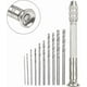 thumbnail image 2 of Compact hand drill with 10 drill bits, 03.3mm chuck range for various materials, 2 of 5