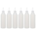 thumbnail image 1 of 6Pcs 500ML White Tip Glue Bottles Plastic Precision Tip Applicator Bottles, 1 of 4