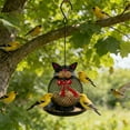 thumbnail image 2 of Stijggn Hummingbird Feeder Durable Outdoor Hanging, Easy to Clean, Metal Mesh Ventilated, Bird Watching Gift & Garden Decor for Birds Outside Outdoors Hanging, 2 of 6