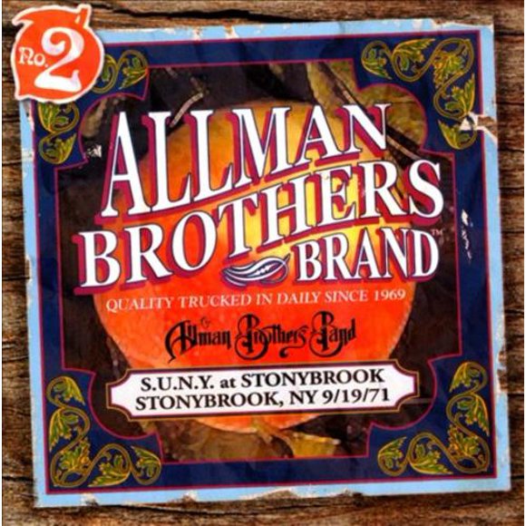 The Allman Brothers Band S.U.N.Y. at Stonybrook: Stonybrook, NY 9/19/71 CD