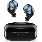 VANKYO X180 True Wireless Earbuds, Bluetooth 5.0 in-Ear Earphones, USB-C Charging Case, IPX8 Waterproof Sport Headphones w/ Mic, Smart Touch Control, 30Hr Playtime for Gym, Home, Office, Android/iOS