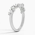 Splendid Jewel 14K White Gold Over Rings for Her 1.6 Ct Pear Cut Lab