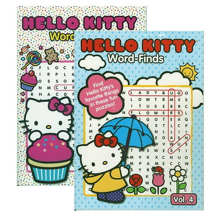 Hello Kitty Word Finds Puzzle Book 48 pcs sku# 1902475MA - Walmart.com