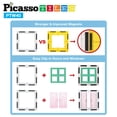 thumbnail image 4 of Set de expansión magnético para ventanas y puertas con clip PicassoTiles PTW40, 4 of 7