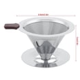 thumbnail image 4 of Filtro de Café Billuyoard Acero Inoxidable Resistente a Altas Temperaturas, 4 of 5