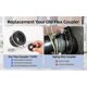 thumbnail image 4 of Anti-Vibration Flex Coupler for Garbage Disposal Replacement Tailpipe Mount, 4 of 5