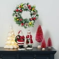 thumbnail image 4 of AZXY Christmas Wreaths, 11.8 IN Christmas Wreaths for Front Door, Christmas Door Wreaths, Christmas Outdoor Wreaths, Christmas Decorations Wreaths for Christmas, 4 of 6