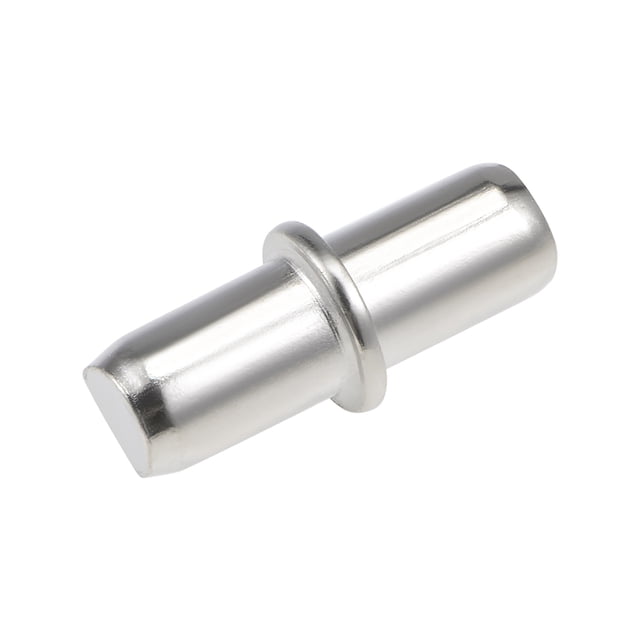 Clavos de Soporte para Estante Unique Bargains 6x19mm Niquelados para Muebles 20Pcs