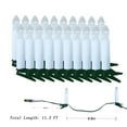 thumbnail image 3 of WJSXC 20LED Christmas Candle Lights Warm White,Candle Lights with Clips,USB Christmas Tree Lights Decorative Lights,Christmas Fake Party Patio Decoration white, 3 of 6
