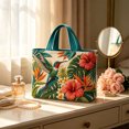 thumbnail image 5 of ZhangC Hummingbird Quilted Tote Bag for Women, 15.8x16.9 Inch Large Capacity Printed Shoulder Handbag, Lightweight Shopping Travel Purse with Inner Pocket, 5 of 6