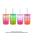 thumbnail image 1 of Vaso Way to Celebrate de Plástico con Diseño Tiki para Bebidas Frías, 1 of 4