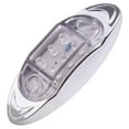 thumbnail image 4 of CCIYU Fish Shape Side Marker Light Universal&nbsp;10x White 6LED Truck Side Marker Clearance Light Bulbs for Truck Bus Boat Trailer Pickup&nbsp;Indicator Light Side Marker Assemblies, 4 of 5