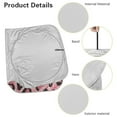 thumbnail image 5 of Yuyamidu Pink Leopard Print Car Sun Shade for Windshield Fashion Sun Shade for Car Windshield Visor Large Automotive Window Sunshades Auto Interior Accessories, 5 of 7