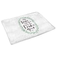thumbnail image 2 of MKHERT Religious Christian Bible Verse Gospel of Psalm Doormat Rug Home Decor Floor Mat Bath Mat 30x18 inch, 2 of 3