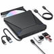 thumbnail image 1 of Unidad de DVD externa Haiway USB 3.0 Type-C CD DVD Burner, 1 of 9