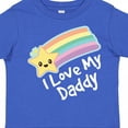 thumbnail image 4 of Inktastic I Love My Daddy Boys Girls Star Rainbow Boys or Girls Toddler T-Shirt, 4 of 5