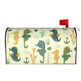thumbnail image 2 of Bingfone Seahorse Magnetic Mailbox Cover Standard Size for Garden Yard Outdoor Decorations-25.5x21 in, 2 of 9