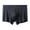 Black, variant on Men's Mesh Ice Breathable Cool Briefs with Pouch Thin Underwear