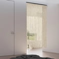 thumbnail image 6 of Real Bamboo Beaded Curtain - Large Diameter Bamboo Beads - Commercial Durability for Living Rooms, Balconies, Courtyards, Study Rooms, Clubs, Porches (70.87*35.43inch), 6 of 9