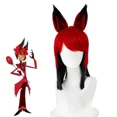 thumbnail image 3 of Disfraz de Alastor Cosplay Hazzbin Cos Hotel Fantasia para mujer adulta, uniforme, chaqueta, pantalones, trajes de fantasía, traje de carnaval de Halloween, 3 of 5