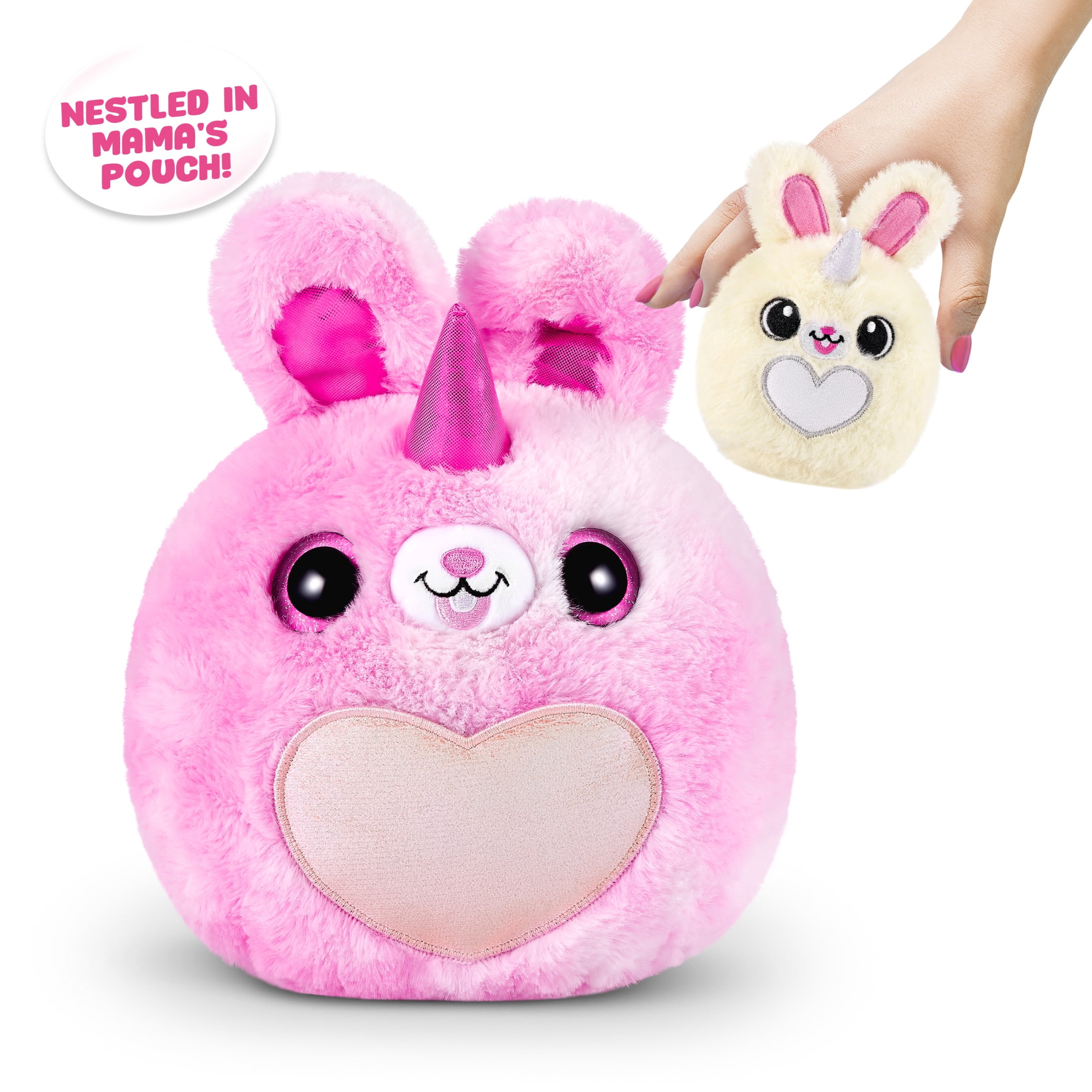 Rainbocorns Mamacorn Surprise 11 inch Plush for Kids (Assorted Characters), Stuffed Animal Toy by ZURU