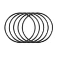 thumbnail image 1 of 30Pcs 55mmx1.9mm Anillo de sellado de goma nitrílica flexible negro, 1 of 5