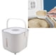 thumbnail image 5 of Contenedor De Almacenamiento De Arroz Dispensador De Arroz Caja A Prueba De Insectos Gris Blanco PP Protección Contra La Luz Para Cocina ANGGREK Otros, 5 of 8