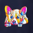 thumbnail image 3 of CafePress - Colorful Corgi Puppy Long Sleeve T Shirt - Mens Hooded Shirt, 3 of 3
