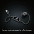 thumbnail image 2 of Mini DC Adapter Cable with Digital Display, 100W High-Power PD Charging, Waterproof & Heat-Resistant, 7-Inch Durable Cable, Quick Plug-and-Play, 2 of 8