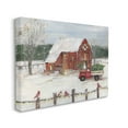 thumbnail image 3 of Stupell Industries Snowy Holiday Tree Farm Landscape Painting Gallery Wrapped Canvas Print Wall Art, Design by Sally Swatland, 3 of 7