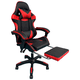 thumbnail image 1 of Silla Gaming Titano Roja Ergonómica Con Reposapiés Retráctil Reclinable Cojines Lumbar y Cervical Titano TT-SGCRP, 1 of 6