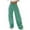 Green, variant on REORIAFEE Wide Leg Sweatpants Women Extra Large Patchwork Print Palazzo Pants Scrunch Butt Lift Tie Knot Casual Pants Lightweight Baggy Stretchy Trousers 2024 Trending Fashion Clothing