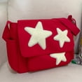 thumbnail image 2 of Bolso Mano Casual para Mujer Y2K Star Messenger Bag Viajes Al Aire Libre, 2 of 9