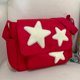 thumbnail image 2 of Escolar Book Bold Mujeres Gran Capacidad Y2K Star Messenger Bagper para Chicas Adolescentes, 2 of 9