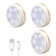 thumbnail image 3 of Noche 6 Led Sensor Inteligente Cuerpo Inducción Usb Recargable Pasillo Luz De Noche Lámpara De Sueño Para Habitación De Bebé Dormitorio Sala De Estar 3 Uds Lámpara sonducket HA027823-02, 3 of 7