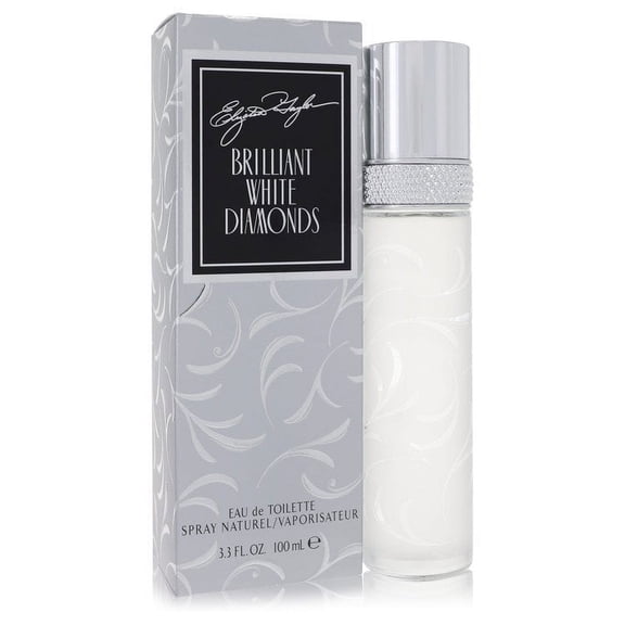 White Diamonds Brilliant by Elizabeth Taylor Eau De Toilette Spray 3.3 oz for Women Pack of 2