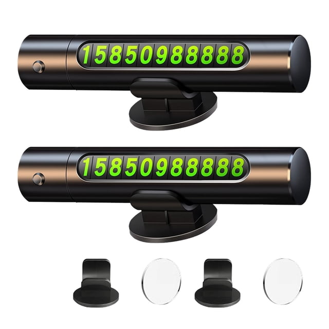 2025 Upgraded Emergency Car Escape Tool with Window Cutter LED Light and Phone Number Display Holder for Vehicle Kit 2PCS