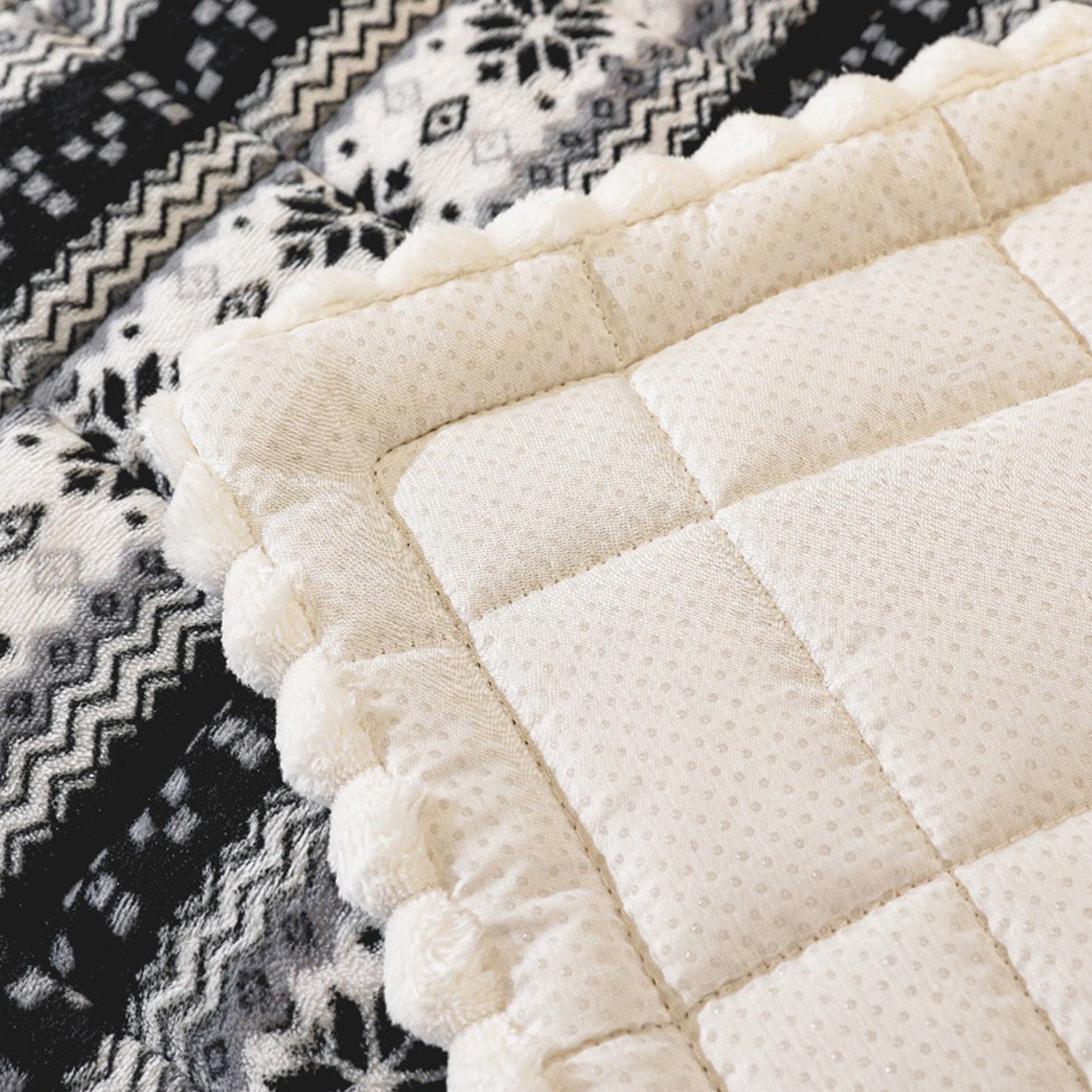 Sofa Cushion,Couch Cushions,Thickened Sofa Cushion - Non-Slip,60*28IN Soft Polyester Seat Pad for Fall and Winter Comfort, Durable Stitching for Living Room,Thickened Mantou Cushion(Black)