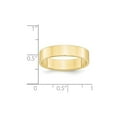 thumbnail image 2 of 10k Yellow Gold 5mm Ltw Flat Band Size 8 Ring, 2 of 2
