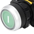 thumbnail image 3 of AC220V 10A Green Start Button Switch - ABS Material, Waterproof & Dustproof, Compact Lightweight Electrical Accessory with High Conductivity, Pressure/Corrosion Resistance, Impact & Oxidation, 3 of 6