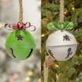 thumbnail image 4 of Zaer ZR195519 Large Assorted Colorful Christmas Bells - Set of 9, 4 of 10