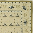 thumbnail image 4 of Hand-hooked Morocco Ivory/ Blue Polypropylene Rug (6' x 9'), 4 of 5