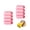 Pink, variant on Hot Dog Bun Pan,2Pack Reusable Silicone Hotdog Baguette Pan,QZS Sausage Bun Mold for Home,Pink Nonstick Baking Tool,9.5x6.7x1In