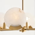 thumbnail image 4 of Capital Lighting 454682AD Oriya 8 Light 28" Wide Chandelier - Brass, 4 of 7