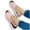 Pink, variant on Oydens Platform Walking Sandals for Women Comfort Footbed Peep Toe Slingback Sandals Sneakers