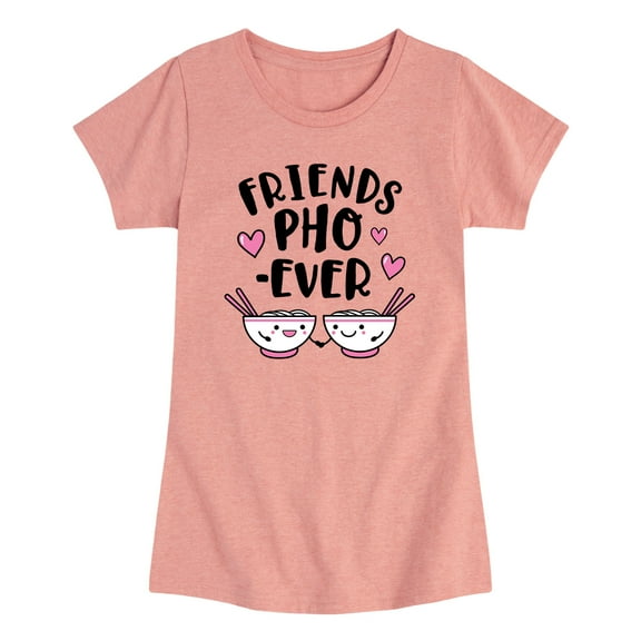 Instant Message - Friends Phoever - Girls Toddler And Youth Short Sleeve Graphic T-Shirt