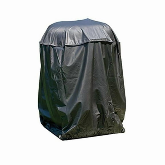 Mr. Bar-B-Q Products 257116 25 x 30 in. Grill Zone Kettle Grill Cover, Black